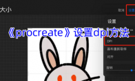 《procreate》攻略——设置dpi方法