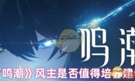 《鸣潮》攻略——风主培养价值建议