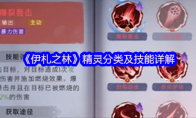 《伊札之林》攻略——精灵分类及技能详解