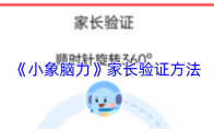 《小象脑力》攻略——家长验证方法