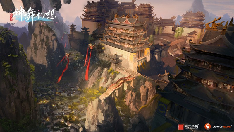 建立一方盛世之景《神舞幻想》万里风景尽收眼底