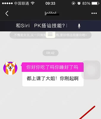 《女主与狗》聊天功能使用说明