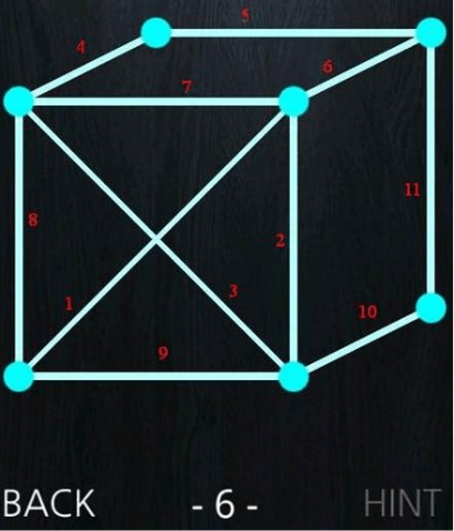 《一笔画成》第六关玩法攻略