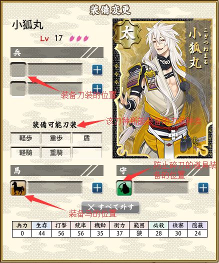 《刀剑乱舞online》刀装介绍