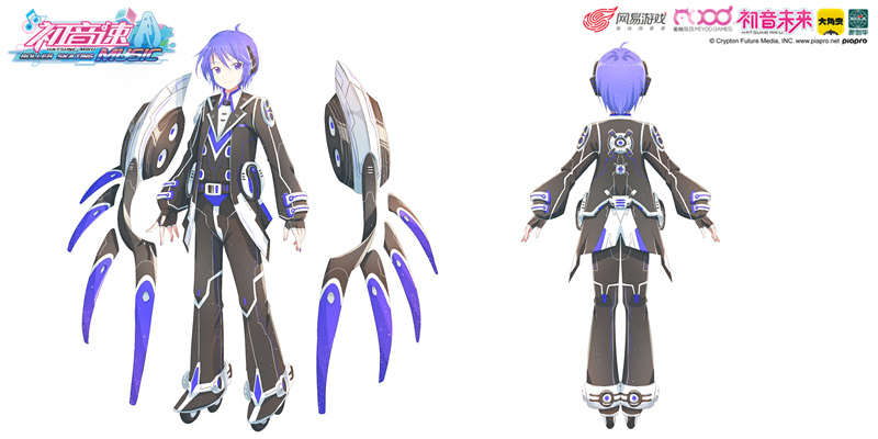 初音未来和伙伴们集结！《初音速》萌新首测游戏角色曝光