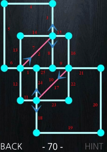 《一笔画成》第七十关玩法攻略