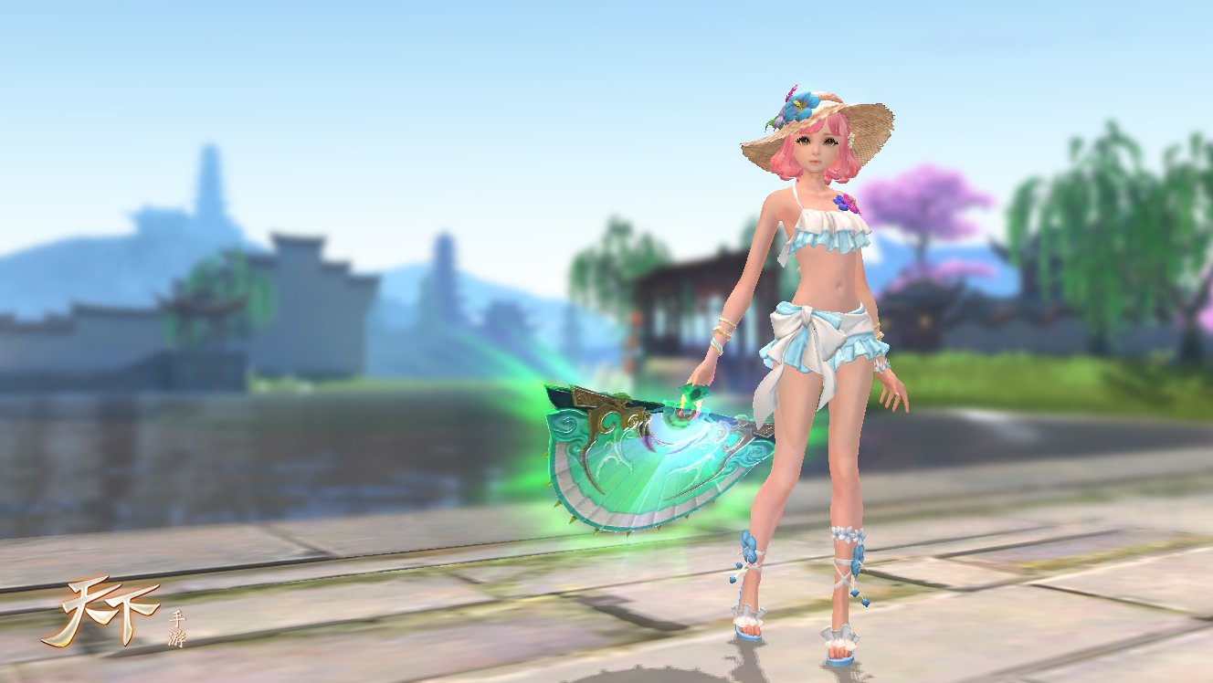 洛天依、乐正绫加盟《天下》手游 专属伙伴与你同行