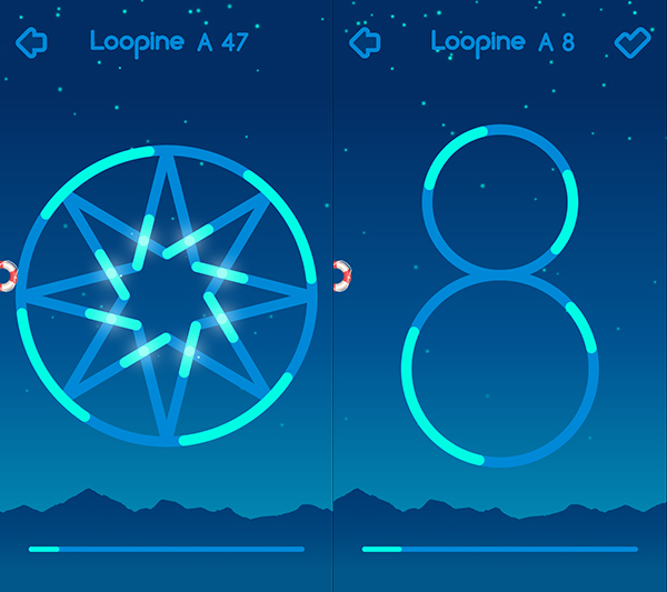 今日分享《Loopine》深邃星空下的环线交错