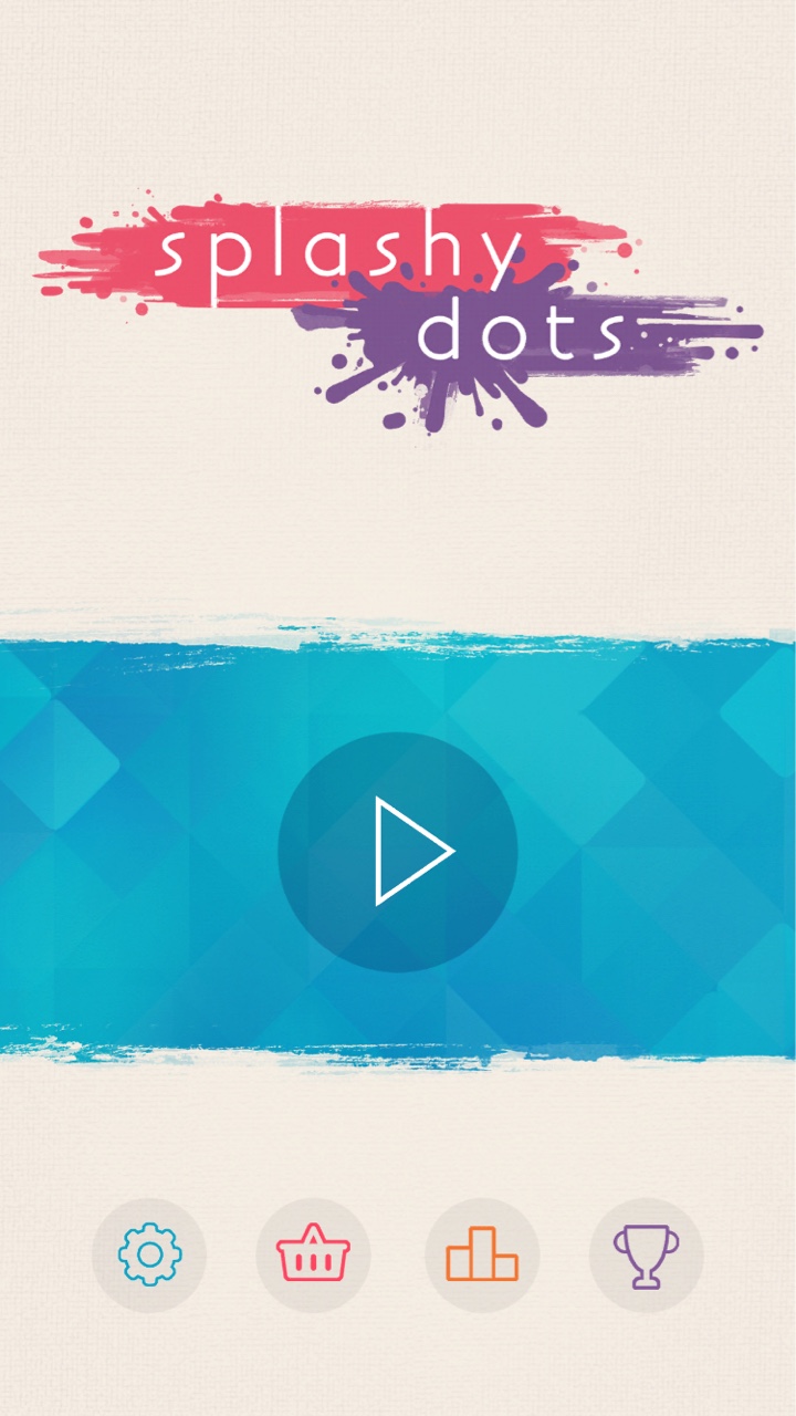 今日分享《splashy dots》一笔之间，墨迹挥洒