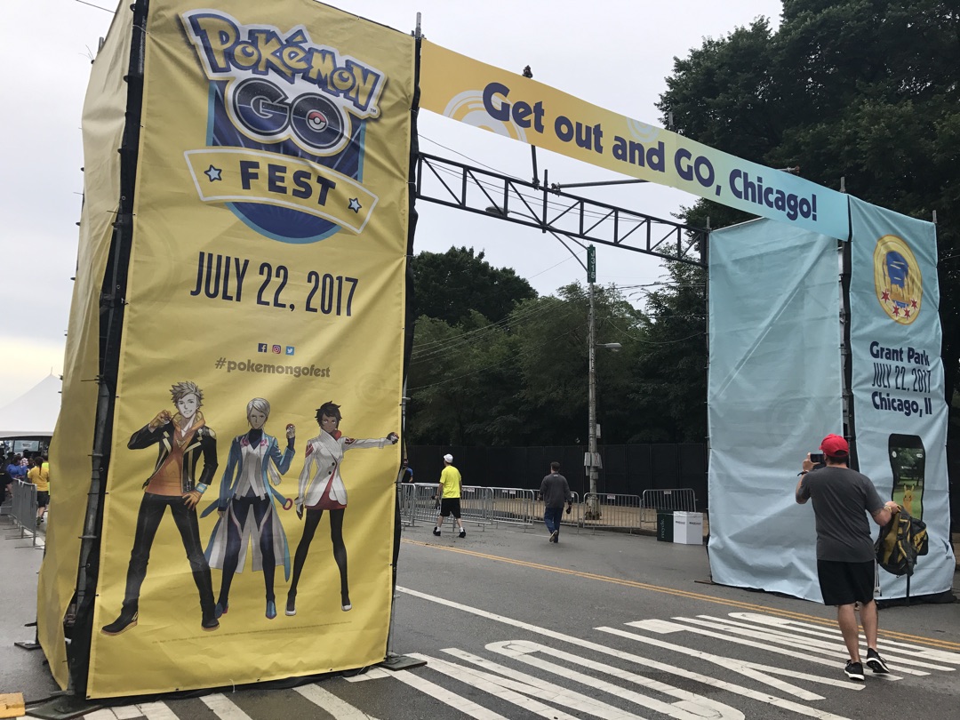 《Pokemon:Go》周年庆现场纪实，观众高呼We cant play!