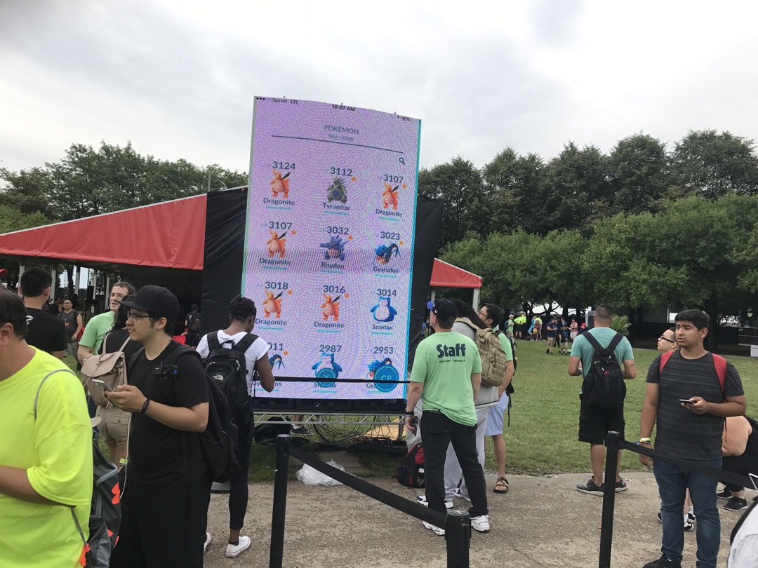 《Pokemon:Go》周年庆现场纪实，观众高呼We cant play!