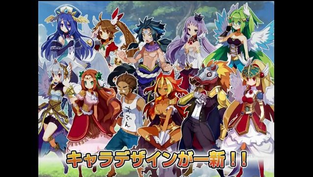 《魔界大战》手游实机画面 女主浅葱亮相