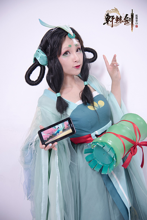 《轩辕剑龙舞云山》亮相ChinaJoy，古风唯美Coser惊艳全场