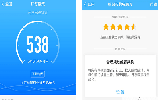 《钉钉》个人指数查看规则说明介绍