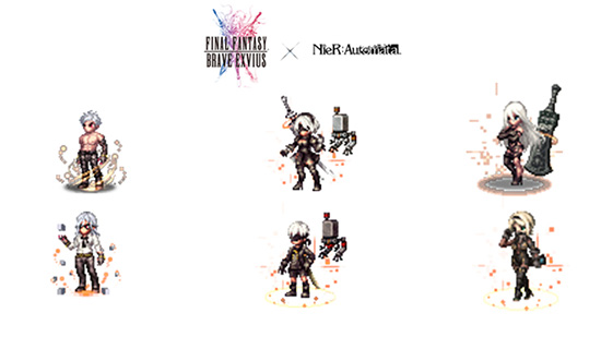 《最终幻想勇者EXVIUS》本周五与《尼尔：机械纪元》开启联动