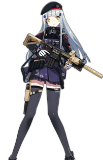 《少女前线》HK416图鉴