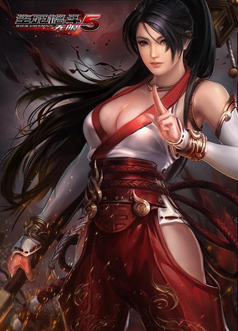哥特萝莉性感御姐 《生死格斗5 无限》手游精美原画赏析