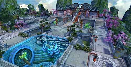 飞天国战仙侠3D手游《大天劫》王者之战实时竞技