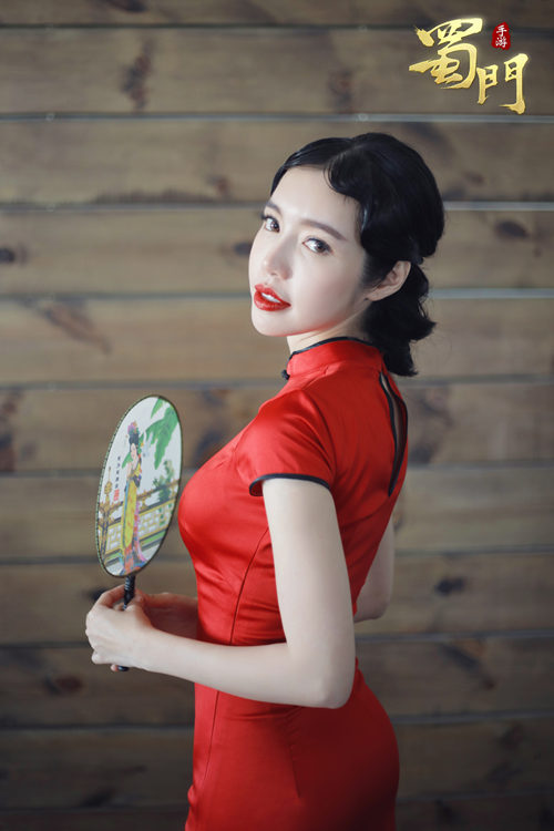 性感越南妞回归代言 《蜀门手游》9月28日公测开启