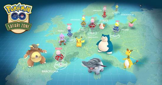 《Pokemon Go》9月16日正式开启欧洲狩猎之旅