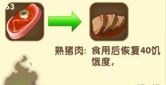 《迷你世界》熟猪肉合成表图鉴