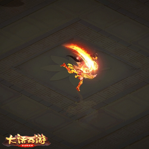 新神兽动图曝光《大话西游》手游朱雀火热来袭