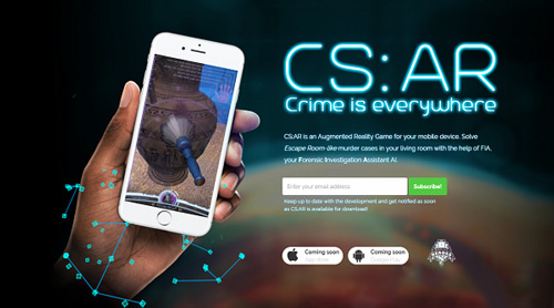 AR手机破案游戏来袭！《CS：AR》客厅突然多了一具尸体