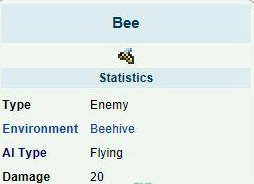 《泰拉瑞亚》手机版蜜蜂介绍