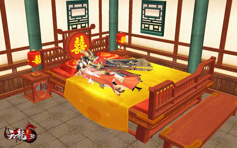 《天龙3D》11月更新前瞻：蜜恋结婚新玩法 桃花运爆棚遇真爱