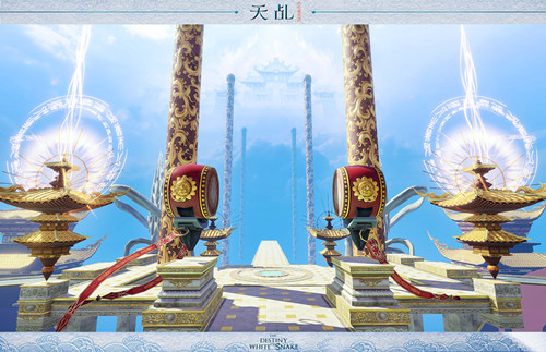《天乩》手游场景首曝 绝美勾勒次世代奇山秀水