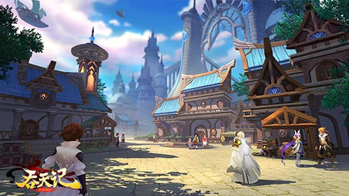 玄幻大世界9377《吞天记》唯美场景原画曝光