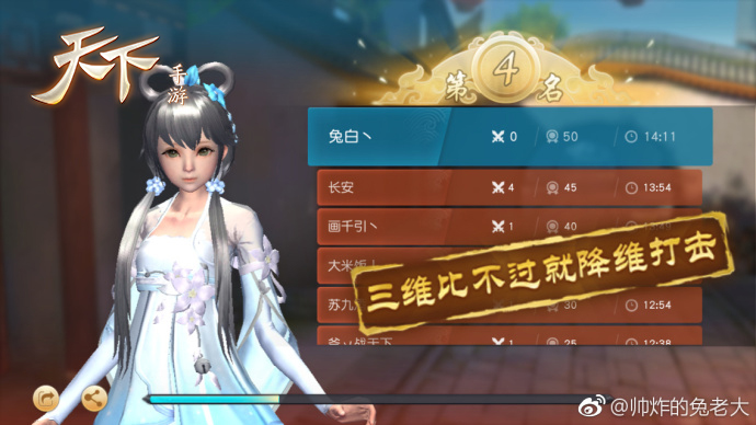 《天下》手游发出“江南生还者”成就语录征集令！