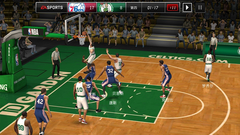 《NBA LIVE》手游今日安卓燃情上线！2018赛季由你来探索！