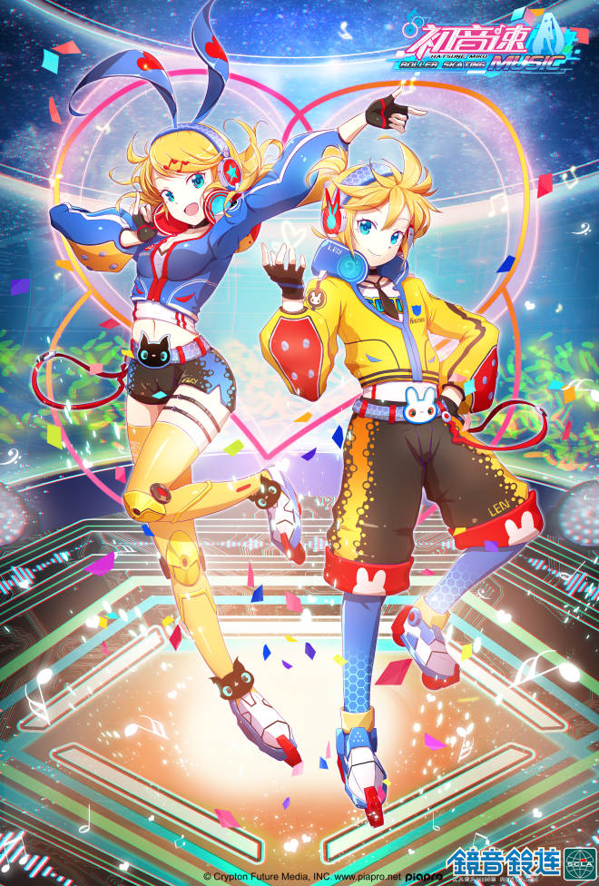 全新V家家族海报首曝《初音速》12月公测即将开启