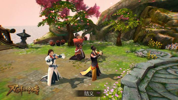 《刀剑斗神传》乱世情缘海报放出 公测宣传片抢先看