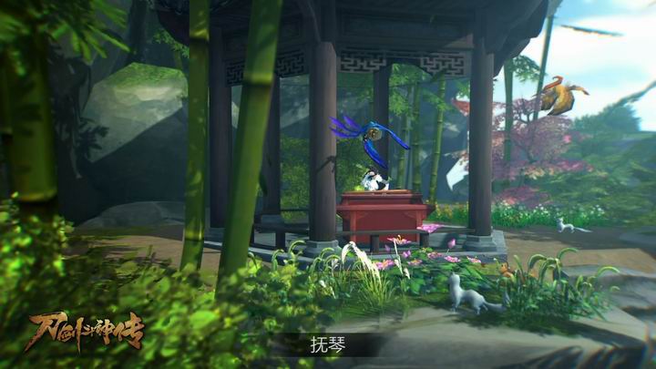 《刀剑斗神传》乱世情缘海报放出 公测宣传片抢先看