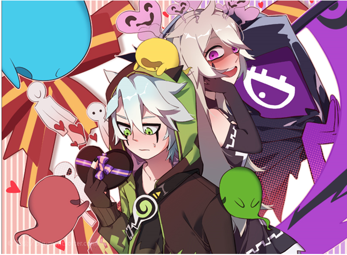 你的CP 我打CALL！  《非人学园》新年同人图赏