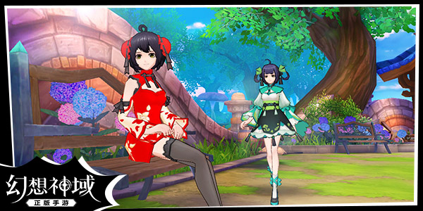 少女的裙中圣光？《幻想神域》手游DIY时装系统首曝
