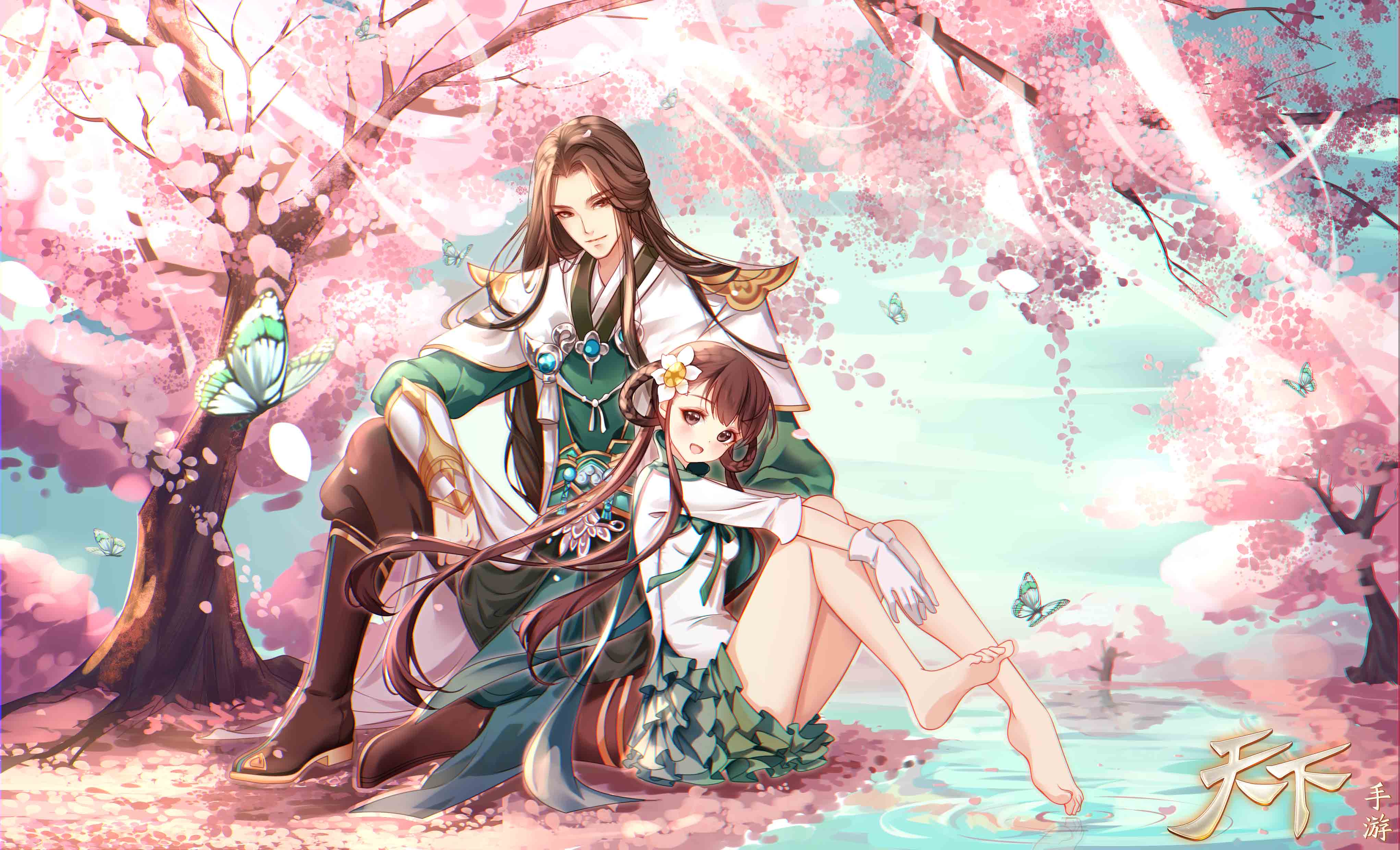 神秘小姐姐现身大荒，《天下》手游开启全新桃李奇遇！