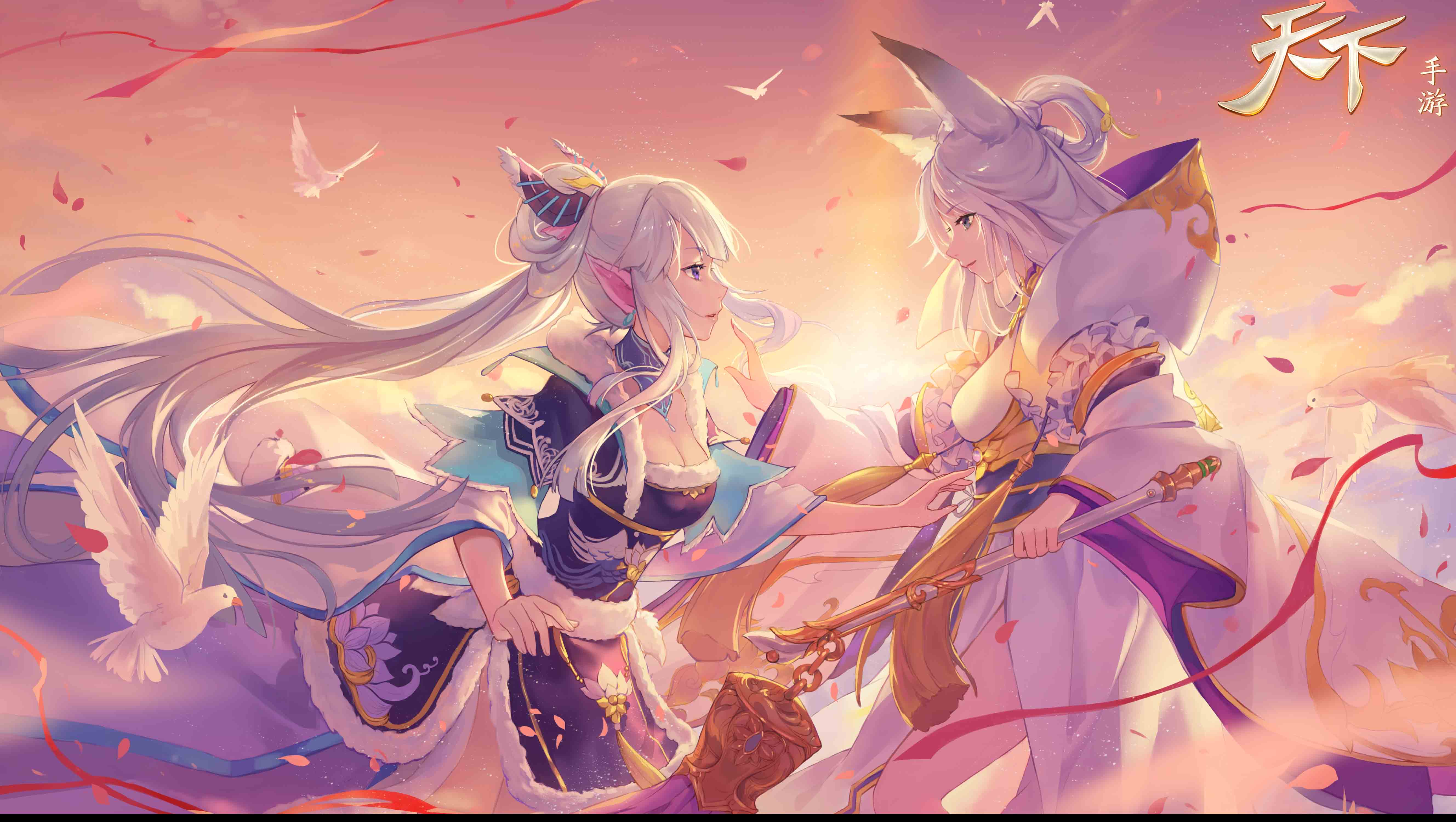 神秘小姐姐现身大荒，《天下》手游开启全新桃李奇遇！