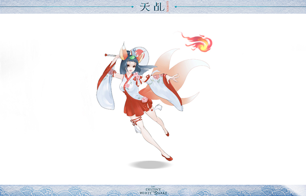 来自高颜的守护  《天乩》手游人形灵妖揭秘