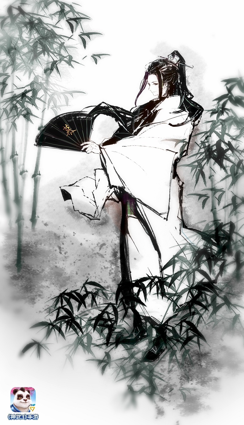 神武3手游绘画比赛 秀画技赢黄子韬首席大礼