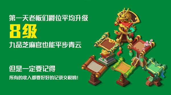三国GDP超百亿！《三国大亨》业绩数据大盘点