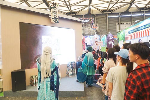 《茗心录》上海萤火虫漫展，茶灵召唤人气旺！