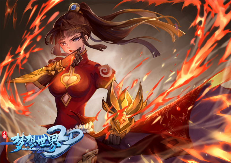 同人绘画赏析《梦想世界3D》同人创作大赛佳作纷呈