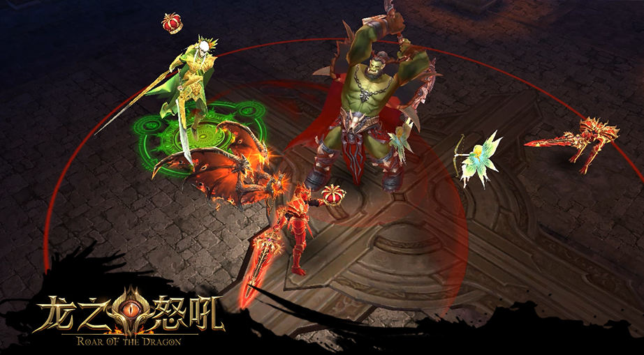 首测今日正式开启 手游《龙之怒吼》实机视频首曝