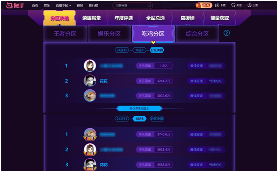 没开播被粉丝捡垃圾送进八强！为爱发电！触手花花逆向应援