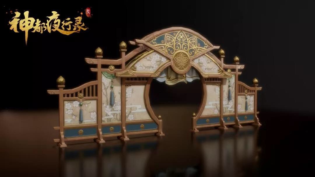 家园玩法全面升级 《神都夜行录》新家具设计稿曝光！