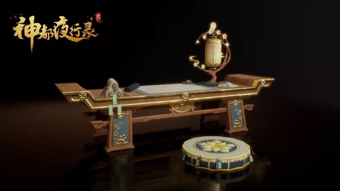 家园玩法全面升级 《神都夜行录》新家具设计稿曝光！