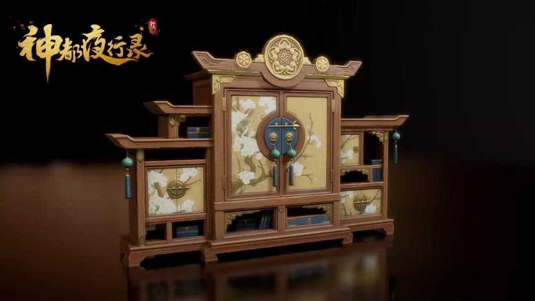 家园玩法全面升级 《神都夜行录》新家具设计稿曝光！